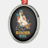 Gänse-Bleacher-Boss Ornament Aus Metall (Links)