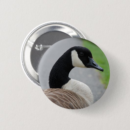 Gänse Button (Vorne & Hinten)