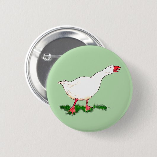 Gänse Button (Vorne & Hinten)