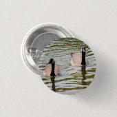 Gänse Button (Vorne & Hinten)
