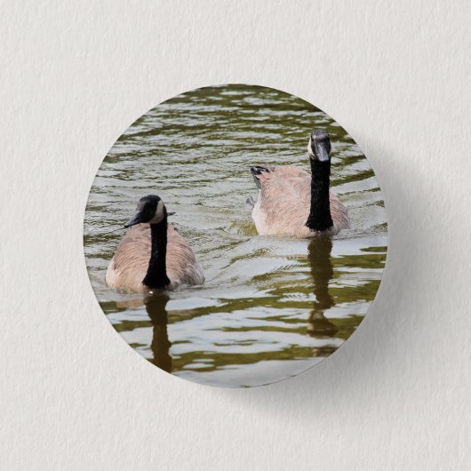 Gänse Button (Vorderseite)