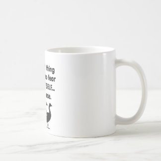Gänse der Furcht-selbst Kaffeetasse