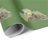 Gänse Gänling Baby Goose Geschenkpapier (Rolleneckpunkt)