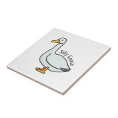 Gänse, Gänse, Alberne Gänse Fliese (Seite)