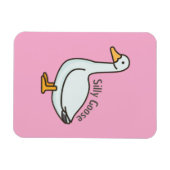 Gänse, Gänse, Alberne Gänse Magnet (Horizontal)