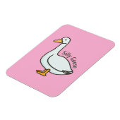 Gänse, Gänse, Alberne Gänse Magnet (Linke Seite)
