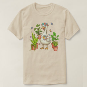 Gänse-Gärtnerei Powered by Pflanzen & Kaffee Vinta T-Shirt