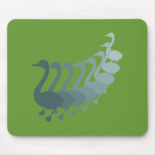 Gänse geese mousepad (Vorne)