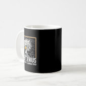 Gänse-Genie schlauer als der Durchschnittvogel Kaffeetasse (Vorderseite Links)