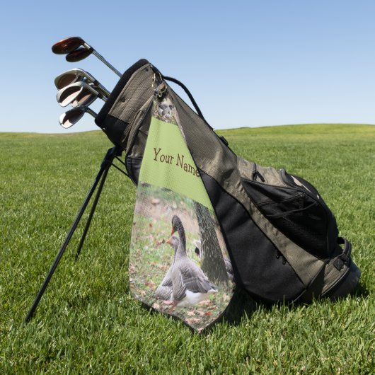Gänse Golfhandtuch (Gras)