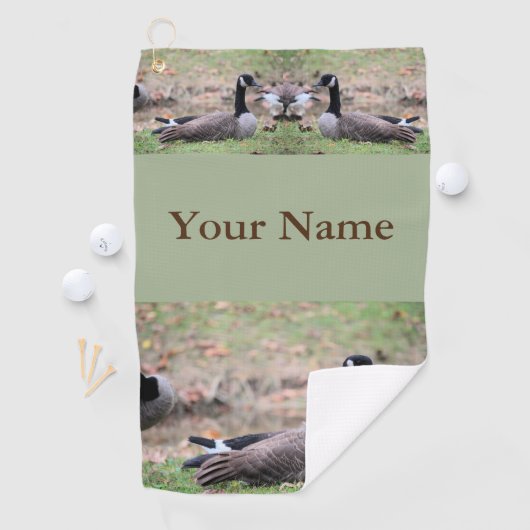 Gänse Golfhandtuch (Insitu)