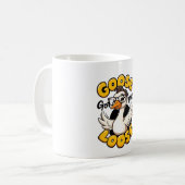 Gänse Got Ich Loose" - Gänse mit Brille Kaffeetasse (Vorderseite Links)