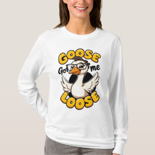 Gänse Got Ich Loose" - Gänse mit Brille T-Shirt
