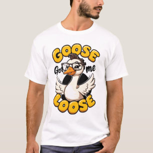 Gänse Got Ich Loose" - Gänse mit Brille T-Shirt