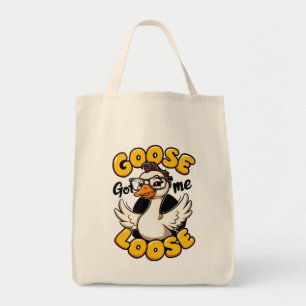 Gänse Got Ich Loose" - Gänse mit Brille Tragetasche