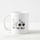 Gänse Got zu Albern Lice Car Funny Animal Men Wome Kaffeetasse (Links)