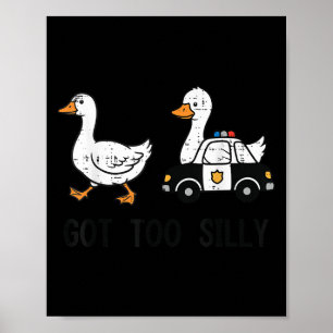 Gänse Got zu Albern Lice Car Funny Animal Men Wome Poster