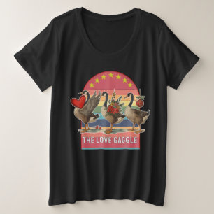 Gänse Große Größe T-Shirt