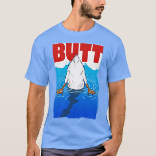 Gänse Hintern Duck Hintern Pun Meme Men Funny Goos T-Shirt