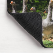 Gänse im Dordogne mousepad (Ecke)