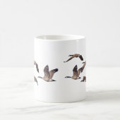 Gänse im Flug Kaffeetasse (Mittel)