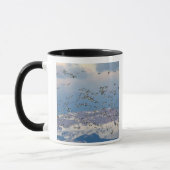 Gänse im Frühjahr Tasse (Links)