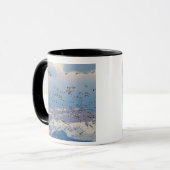 Gänse im Frühjahr Tasse (Vorderseite Links)