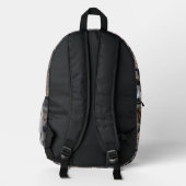 Gänse im Park-Rucksack Bedruckter Rucksack (Rückseite)