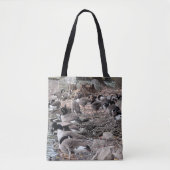Gänse im Park Tasche (Vorderseite)