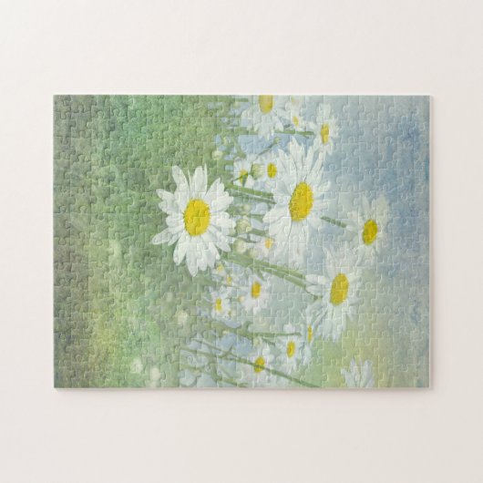 Gänse im Sommergarten Puzzle (Horizontal)