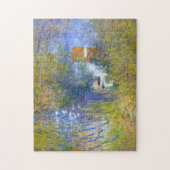 Gänse in Creek Claude Monet Kunst Puzzle (Vertikal)