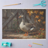 Gänse in der Barnyard-Dekoupage Seidenpapier (Basteln)