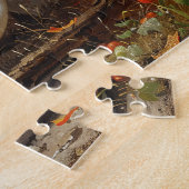 Gänse in der Barnyard Puzzle (Seite)