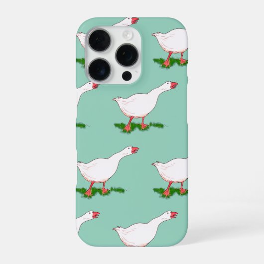 Gänse iPhone Hülle (Rückseite)