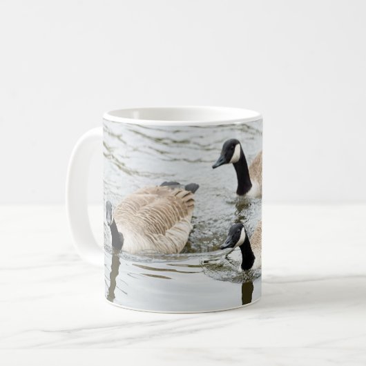 Gänse Kaffeetasse (Vorderseite Links)