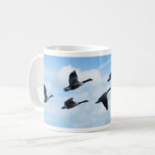 Gänse Kaffeetasse (Vorderseite Links)