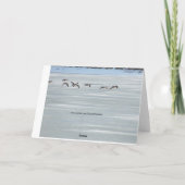 Gänse Karte (Rückseite)