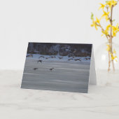 Gänse Karte (Gelbe Blume)