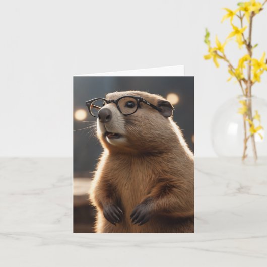 Gänse Karte (Gelbe Blume)