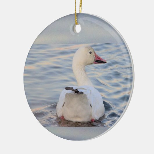 Gänse Keramik Ornament (Links)