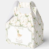 Gänse Kinderzimmer Rymes Babydusche bevorzugt Geschenkschachtel (Vorderseite)