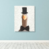 Gänse Leinwanddruck (Insitu (Holzboden))