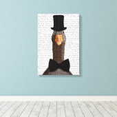 Gänse Leinwanddruck (Insitu (Holzboden))