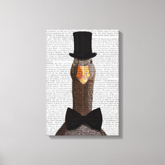 Gänse Leinwanddruck (Vorderseite)