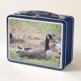 Gänse Metall Brotdose