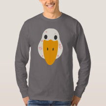 Gänse mit Pickel, lange Schlange T - Shirt