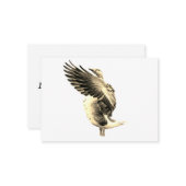 Gänse Mitteilungskarte (Vorderseite/Rückseite Beispiel)