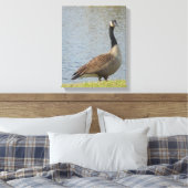 Gänse nach Teich Leinwand Art (Insitu (Schlafzimmer))