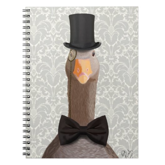 Gänse Notizblock (Vorderseite)