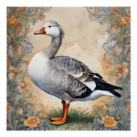 Gänse Nr. 4 Poster (Vorderseite)